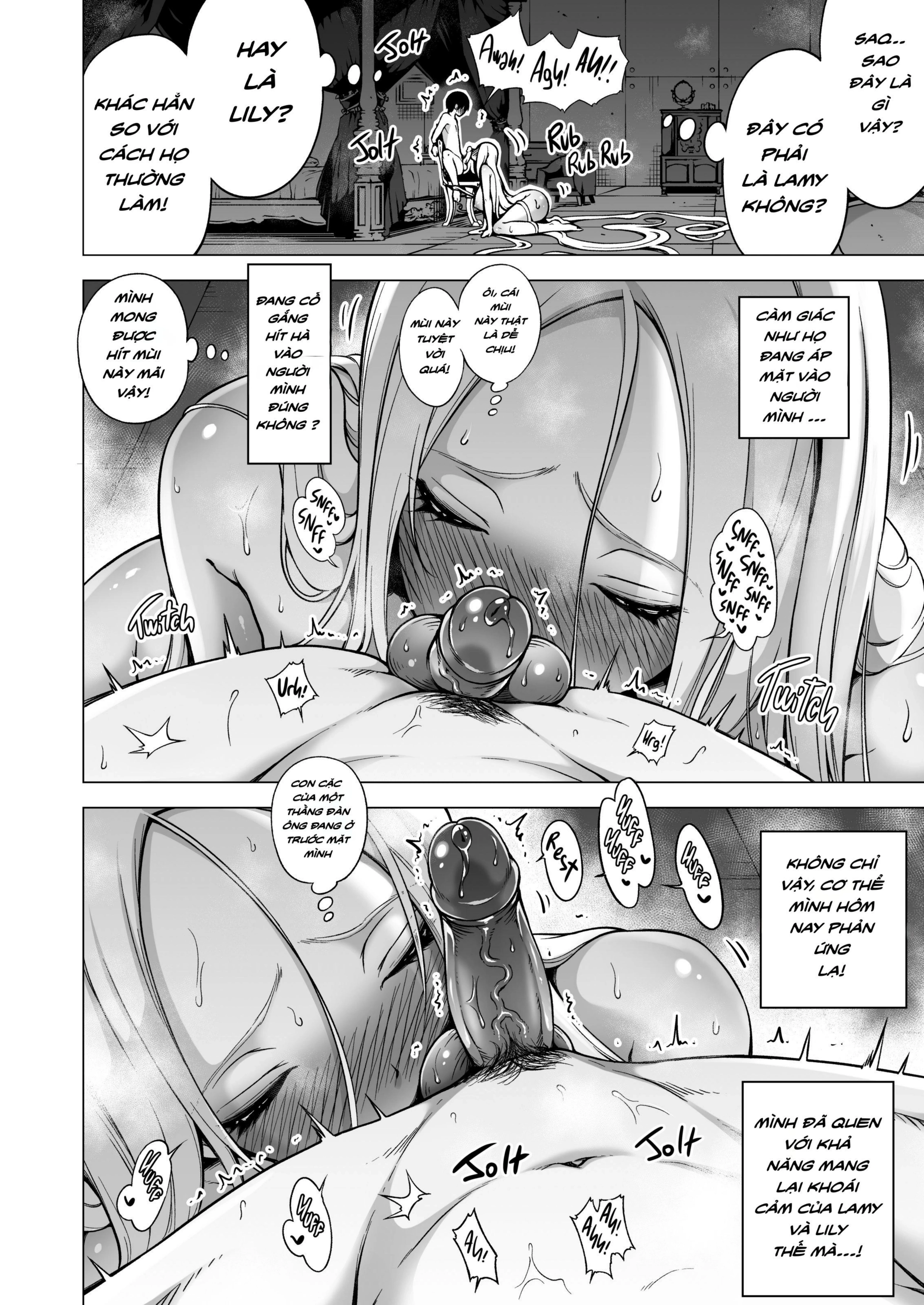 Hands On Draining with Three Succubus Sisters - chap 4 - 8