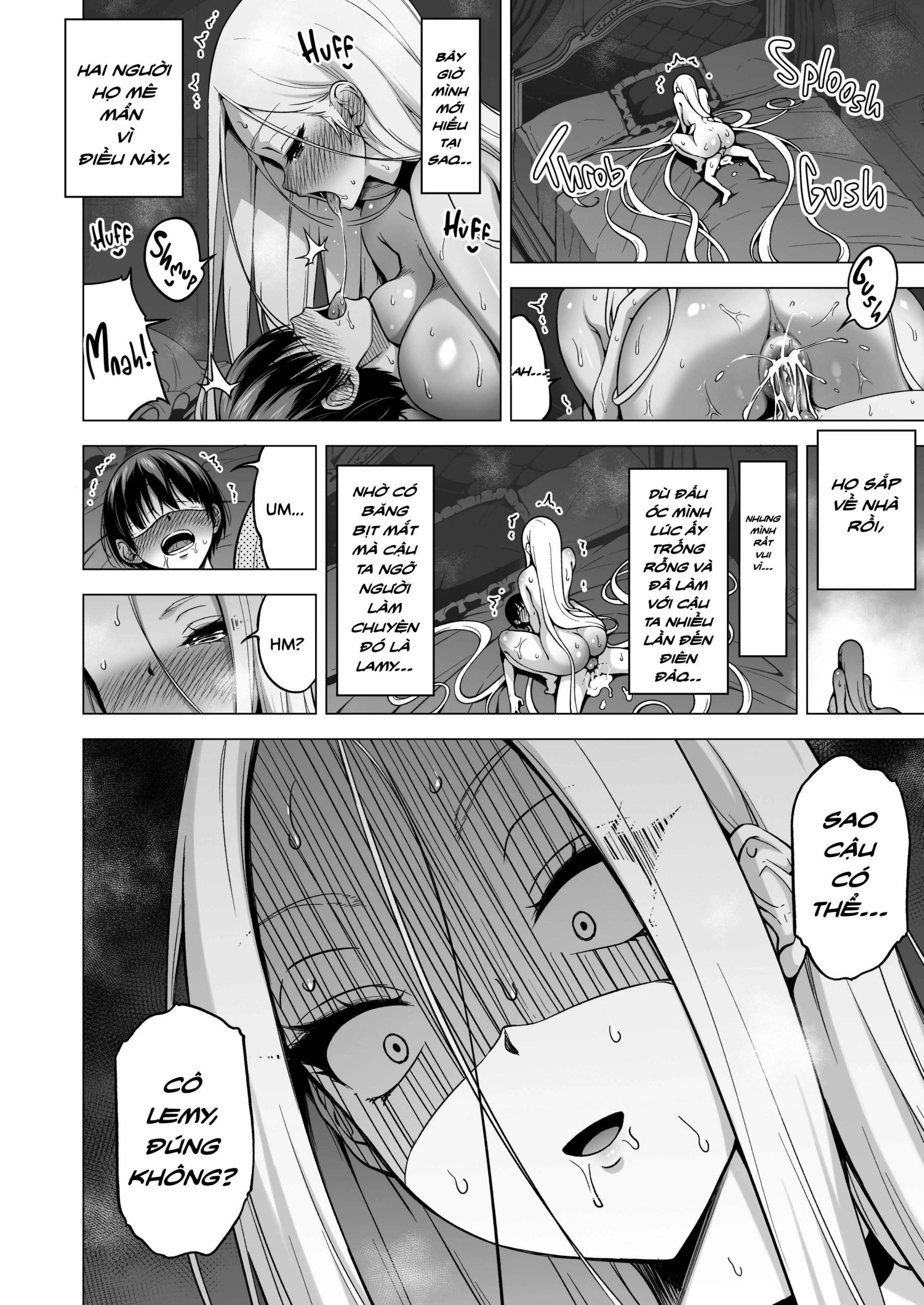 Hands On Draining with Three Succubus Sisters - chap 4 - 82