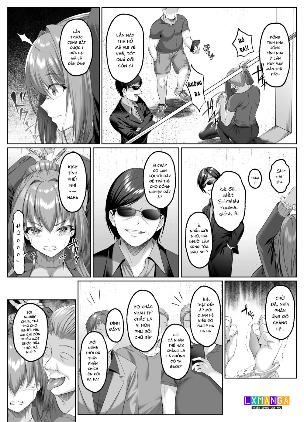 闇を暴こうとした美人記者が、クズ共の玩具にされるお話 - Chap 1 - 10