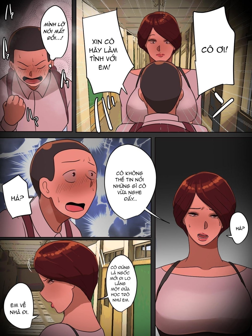 Sensei kara no Sekkyou Chuu ni "Sex Shimashou" ... - Oneshot - 7