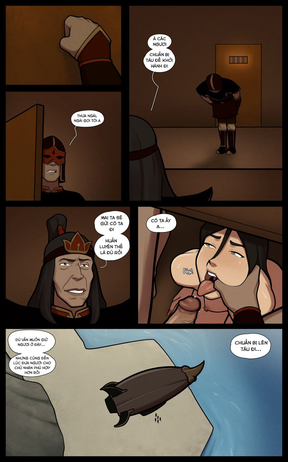 Azula h&ograve;n đ&aacute; s&ocirc;i sục - Chap 1 - 32
