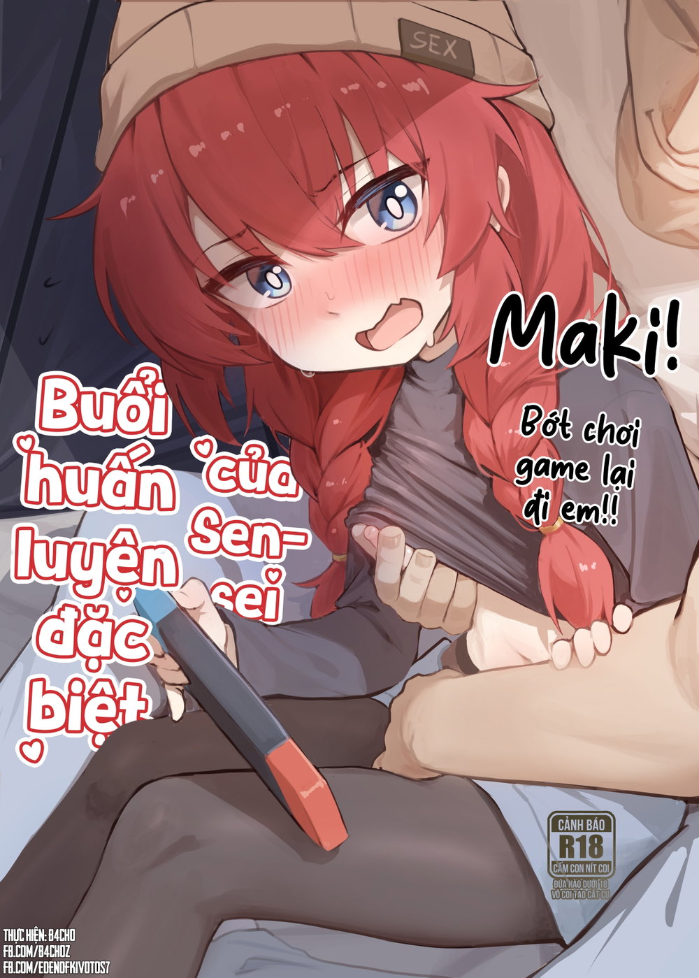 Maki! Bớt chơi game lại đi em!! - Buổi huấn luy... - Con Khay Vo Ban Gai Gaymer - 1