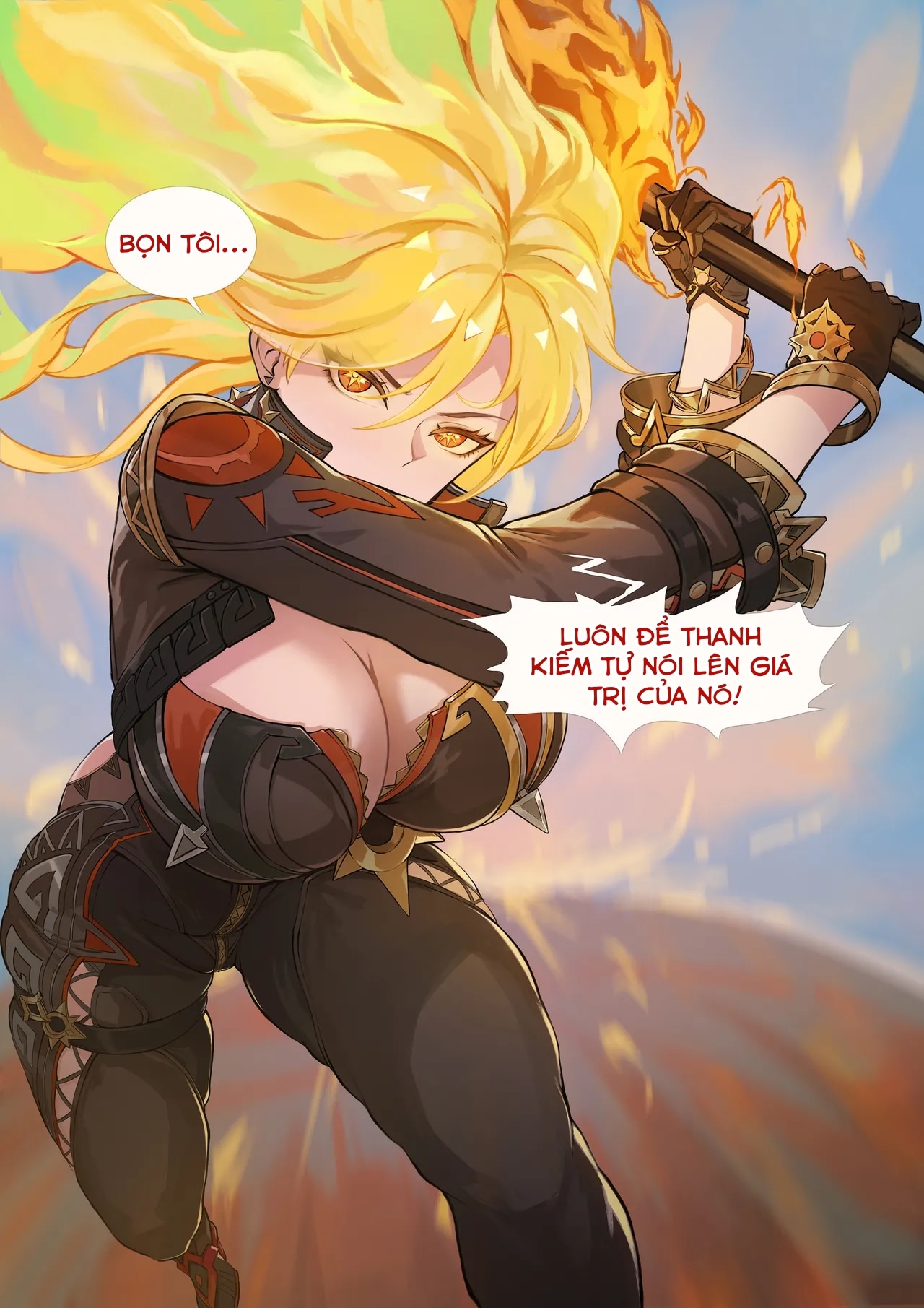 [FrozenSpiderLily] _【Mavuika】 - Oneshot - 1