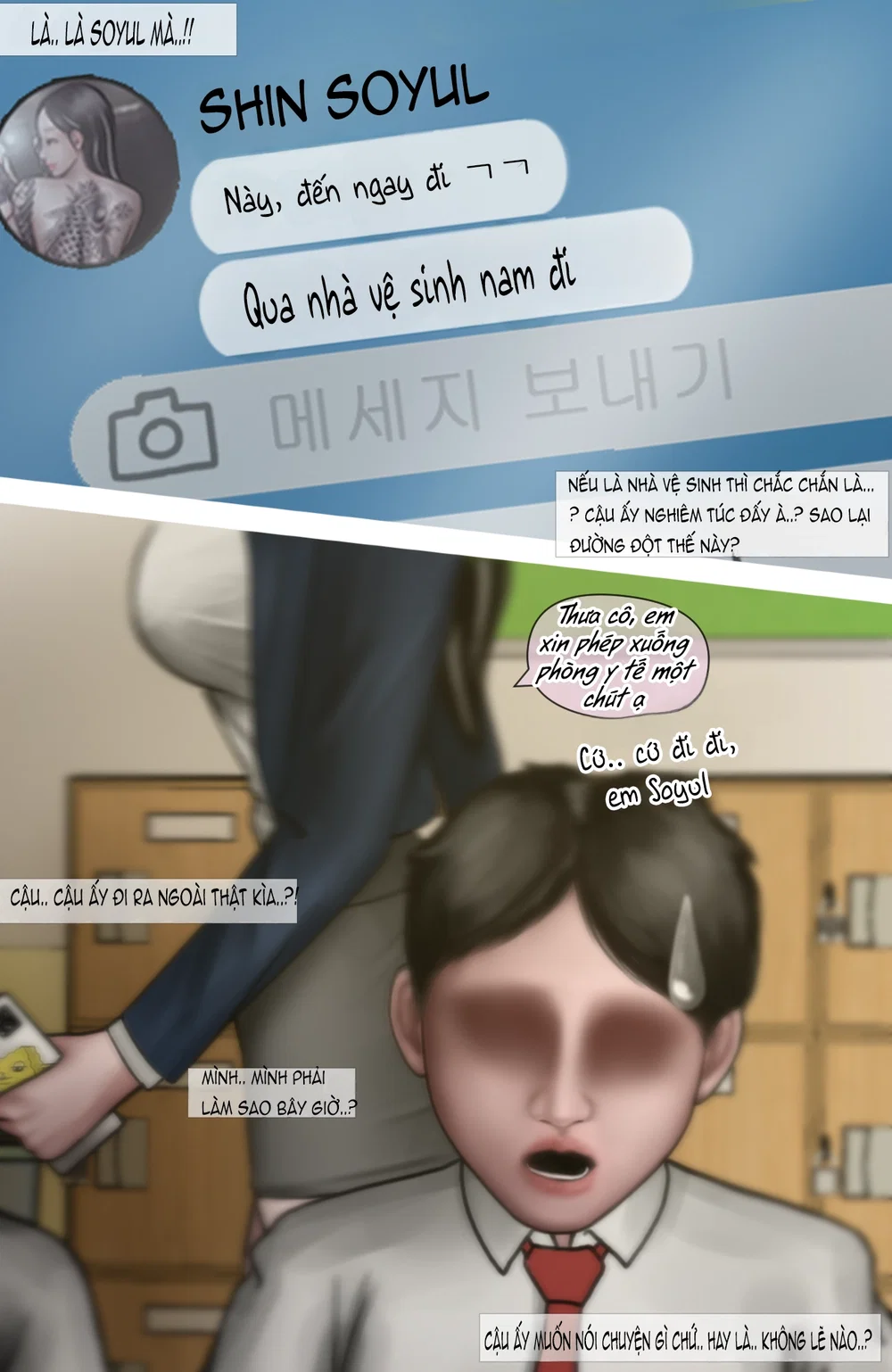 Gái Du Côn X Wibu Đụt Cận Trĩ - Chap 10 - 40