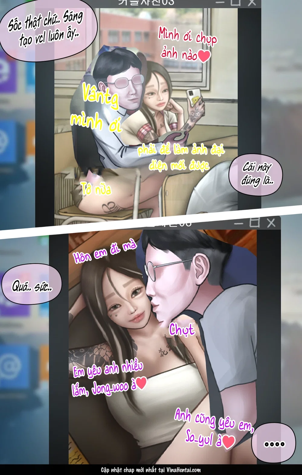 Gái Du Côn X Wibu Đụt Cận Trĩ - Chap 10 - 84