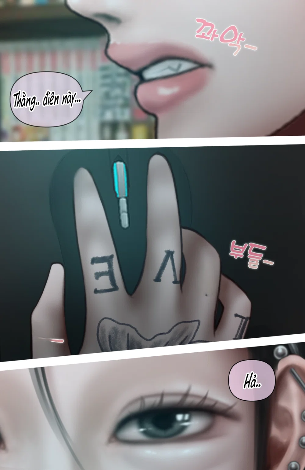 Gái Du Côn X Wibu Đụt Cận Trĩ - Chap 10 - 88