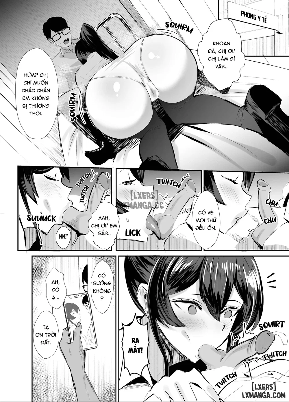 Kuppuku ~Fuuki Iinchou wa Odosarete Netorarete.... - Chap 1- Không che - 13