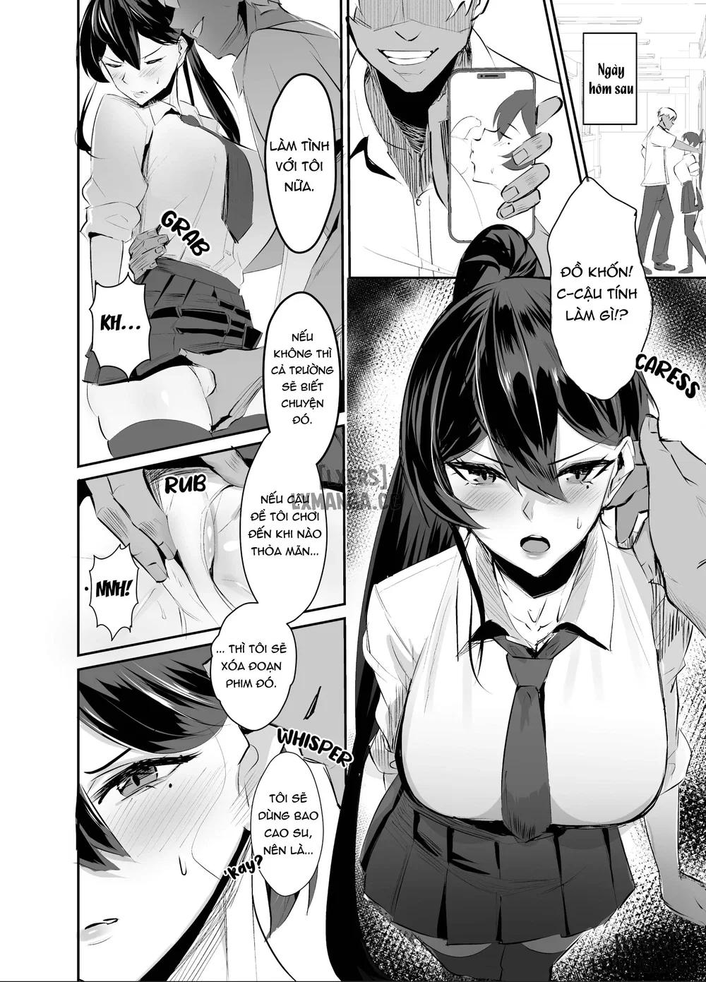 Kuppuku ~Fuuki Iinchou wa Odosarete Netorarete.... - Chap 1- Không che - 15