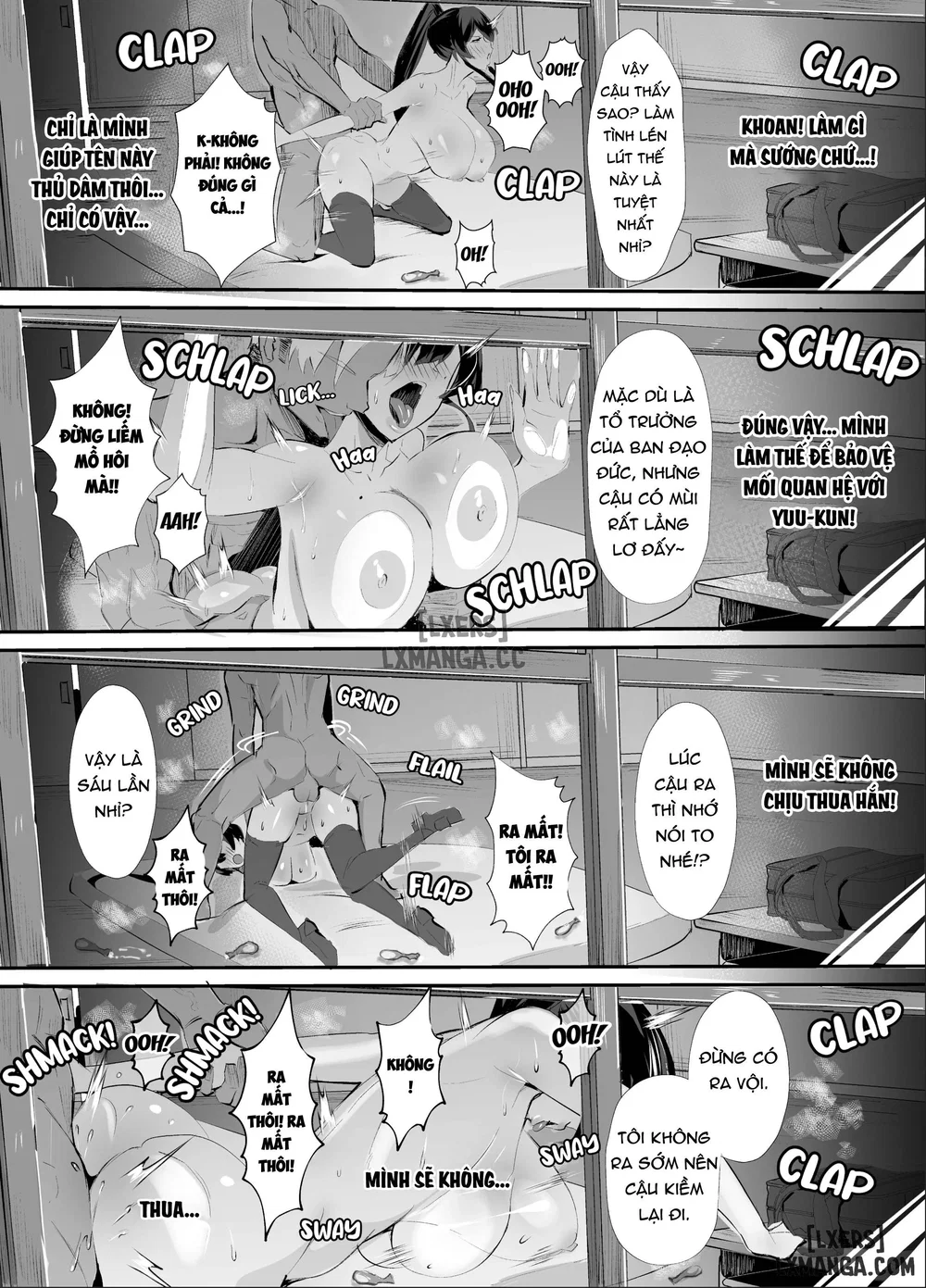Kuppuku ~Fuuki Iinchou wa Odosarete Netorarete.... - Chap 1- Không che - 30