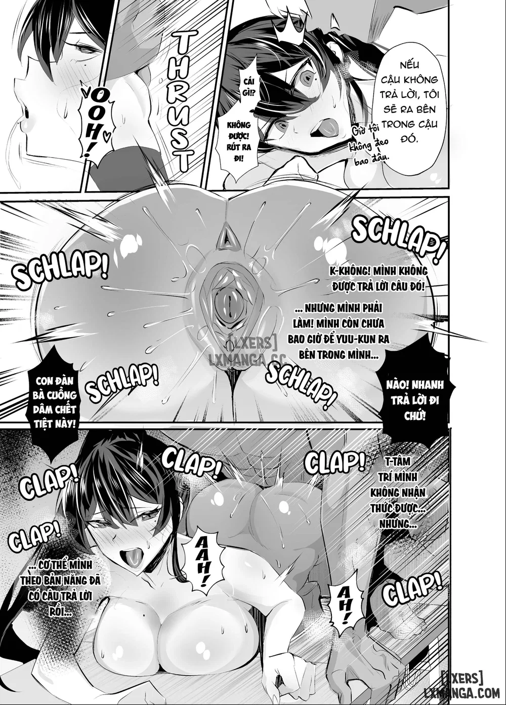 Kuppuku ~Fuuki Iinchou wa Odosarete Netorarete.... - Chap 1- Không che - 36