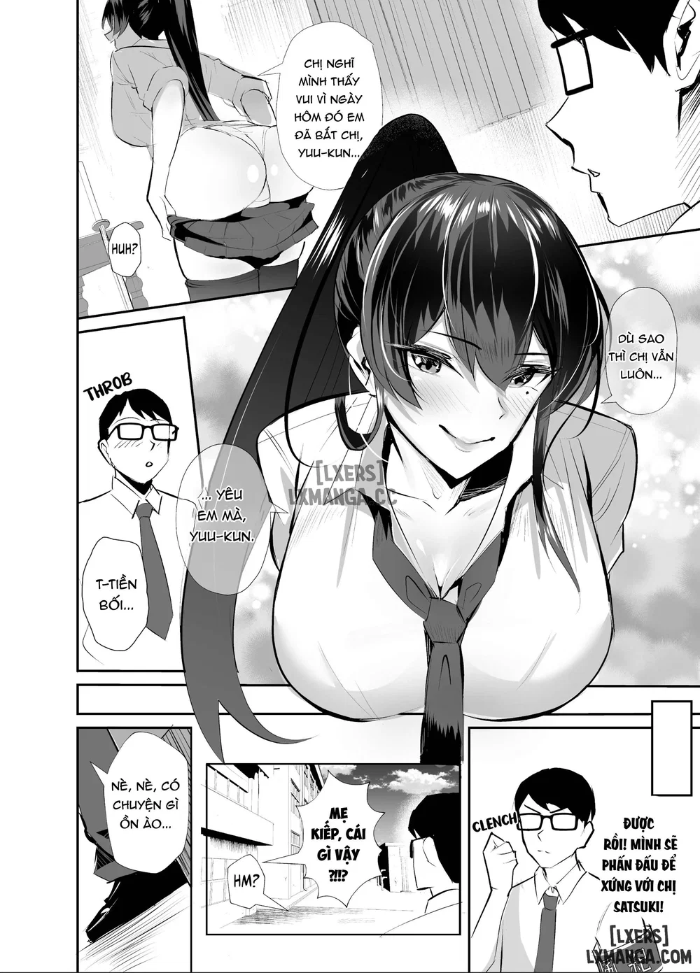 Kuppuku ~Fuuki Iinchou wa Odosarete Netorarete.... - Chap 1- Không che - 9
