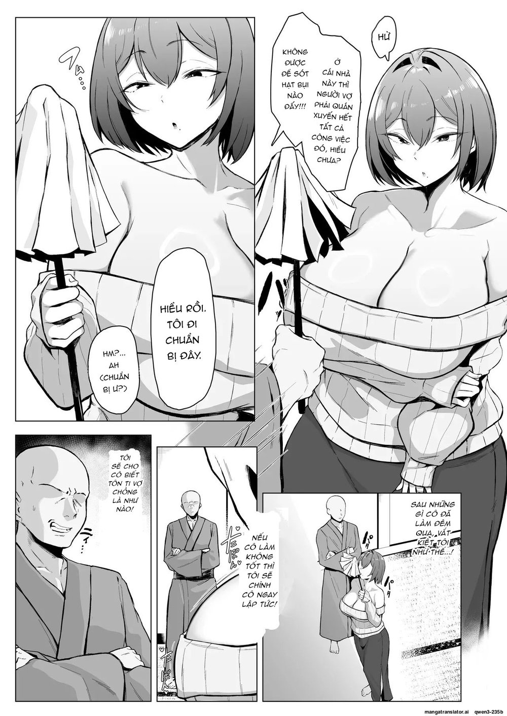 Downer Ninpou Tsuma wa Teishu Kanpaku Otto wo W... - Chap 1 - 13