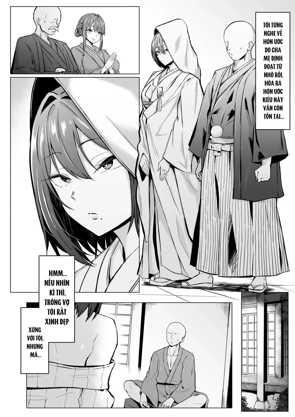 Downer Ninpou Tsuma wa Teishu Kanpaku Otto wo W... - Chap 1 - 4