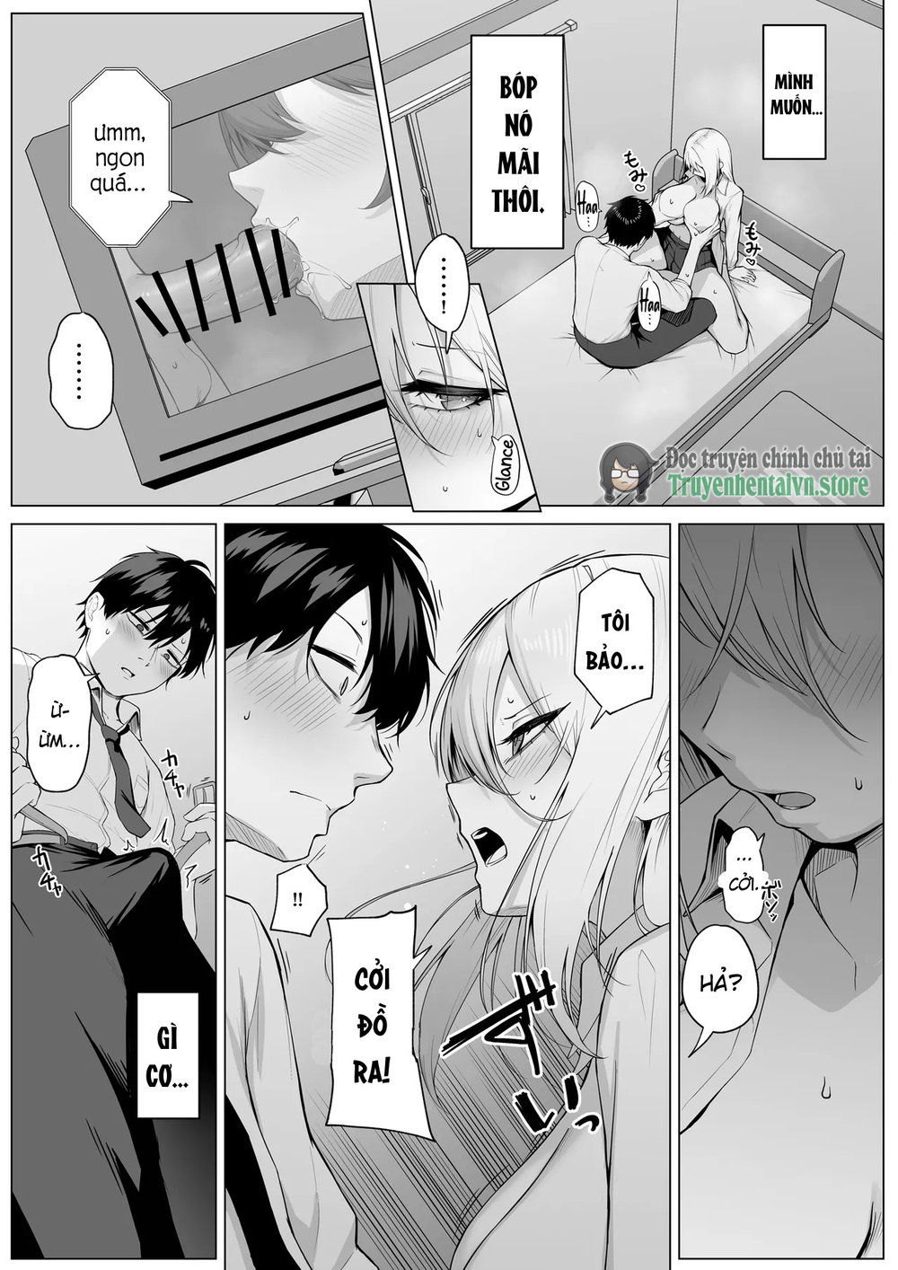 Ý tôi là… tôi cho phép anh làm chuyện đó đấy! - Chap 1 - 18