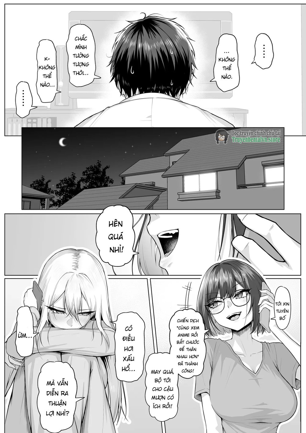 Ý tôi là… tôi cho phép anh làm chuyện đó đấy! - Chap 1 - 53