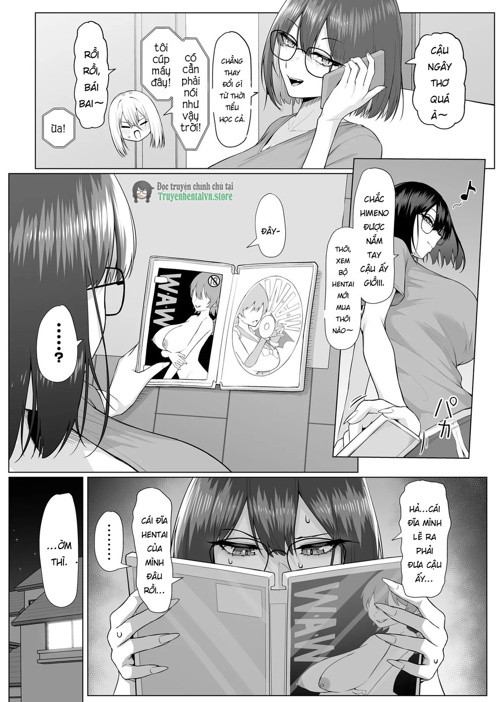 Ý tôi là… tôi cho phép anh làm chuyện đó đấy! - Chap 1 - 54