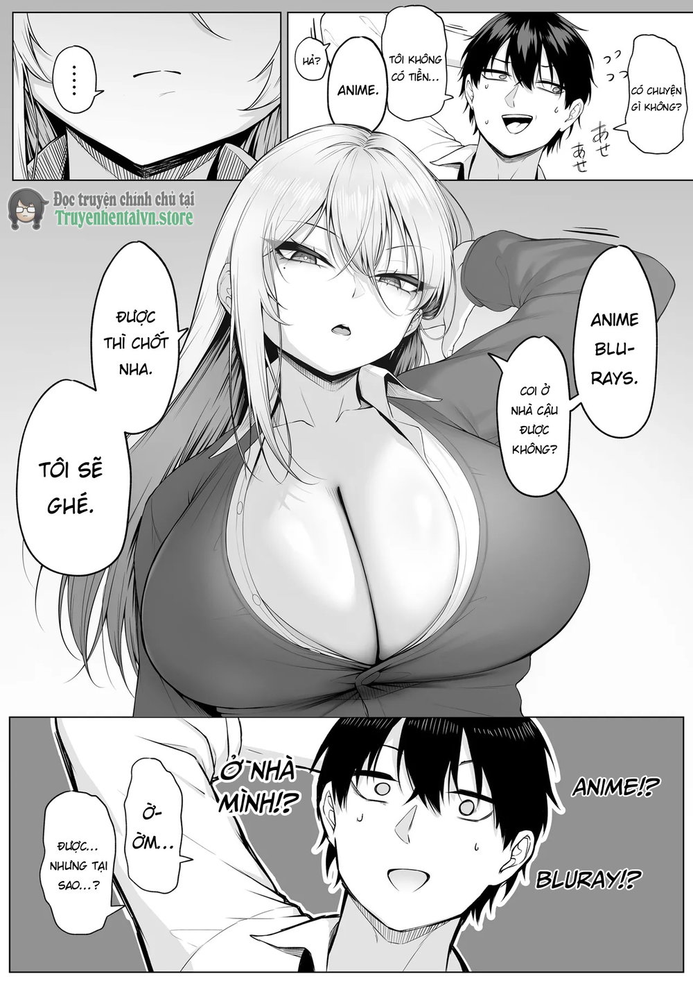 Ý tôi là… tôi cho phép anh làm chuyện đó đấy! - Chap 1 - 8