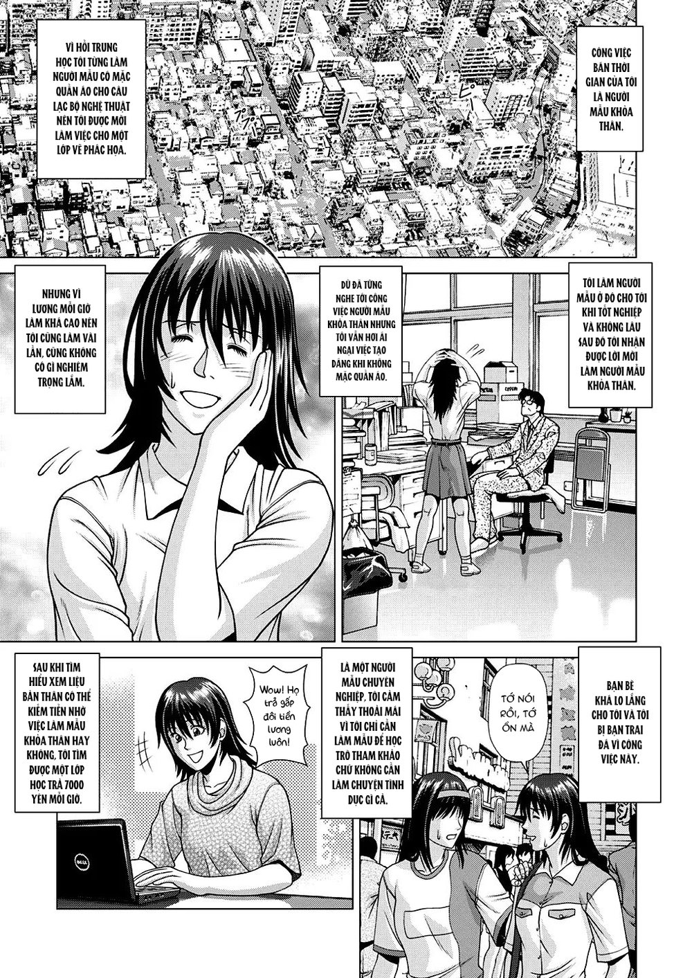 Nude Model ~Nibai no Jikyuu ni Tsurarete Damasa... - Chap 1 - 3 Nude Model ~Nibai no Jikyuu ni Tsurarete Damasa... - Chap 1 - 3
