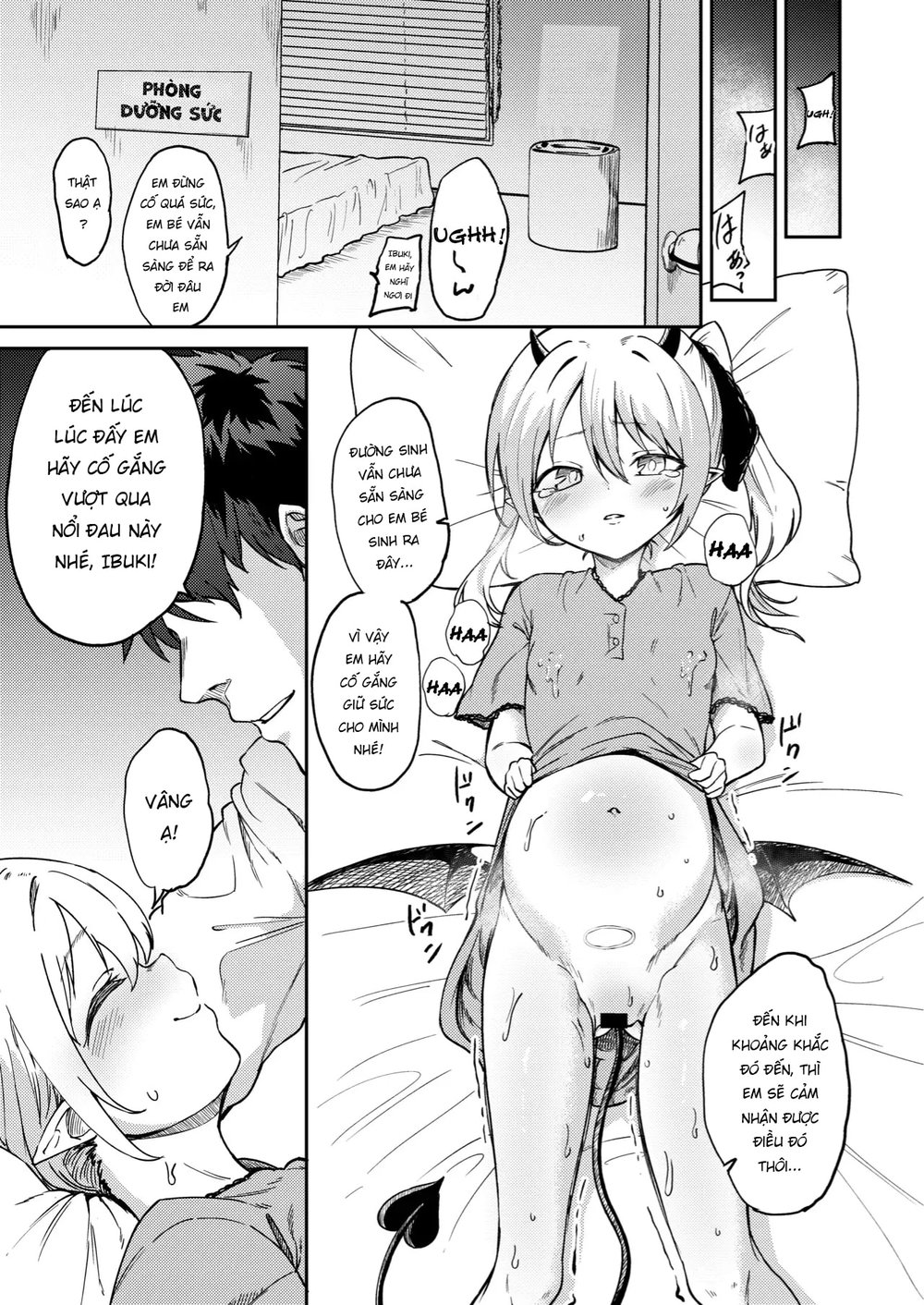 Ân ái với Ibuki đến lên chức Mama - Chap 1 - 8