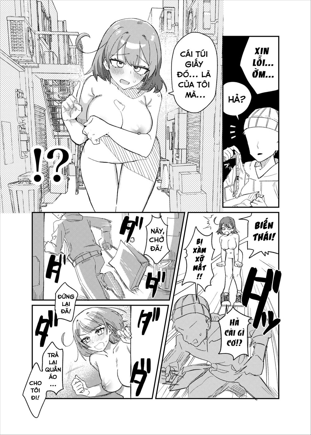 Roshutsu Tanoshindetara Fuku Mottekarechatta No... - Chap 1 - 3