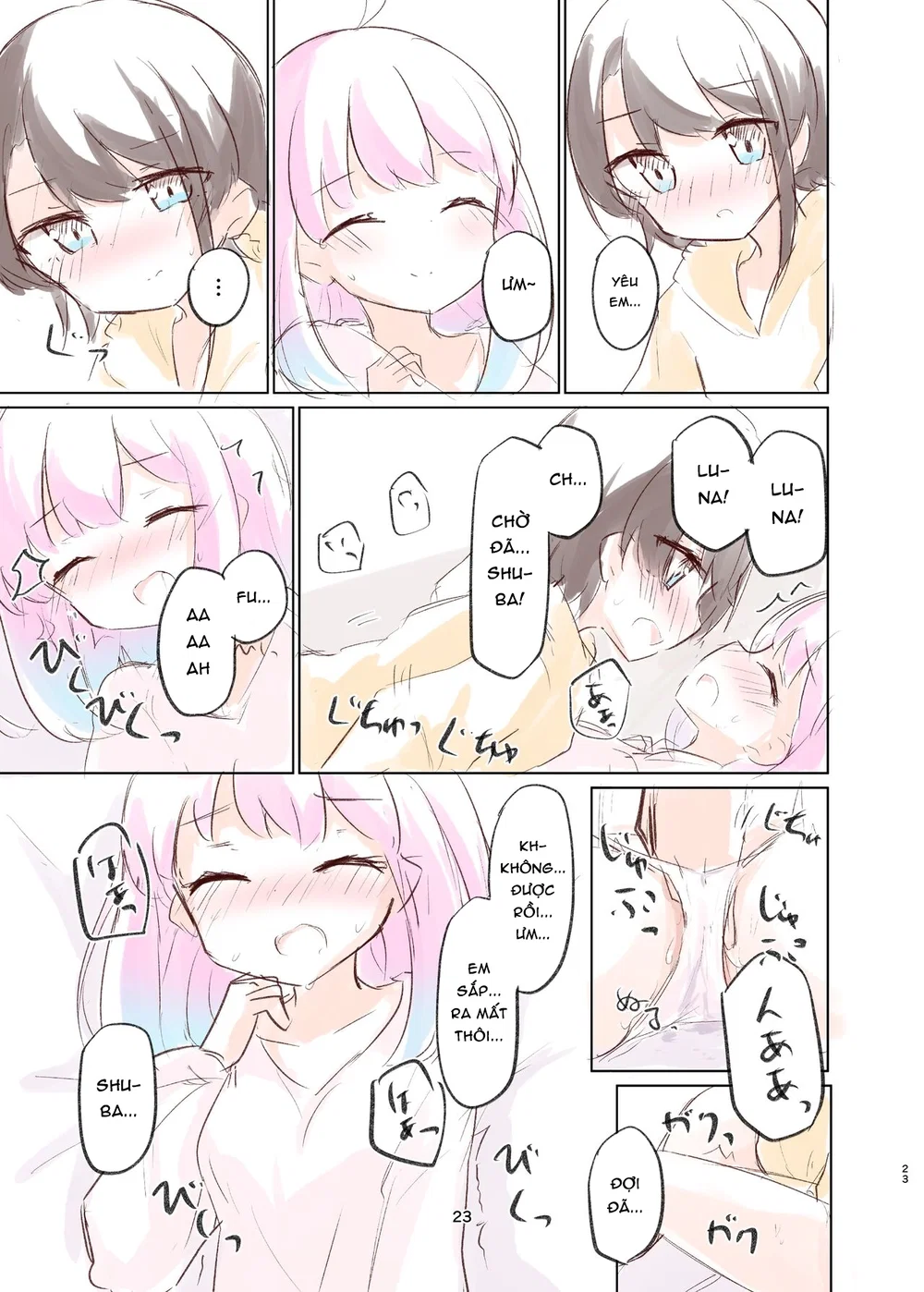 Chuyện về lần tình tứ ngọt ngào của Shuba và Cô... - Chap 1 - 22