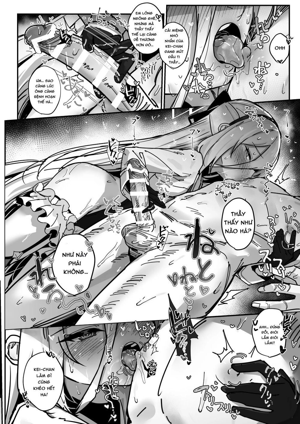 Cái gì, làm tình với thầy á, Tuyệt đối không ba... - Chap 2 - 3