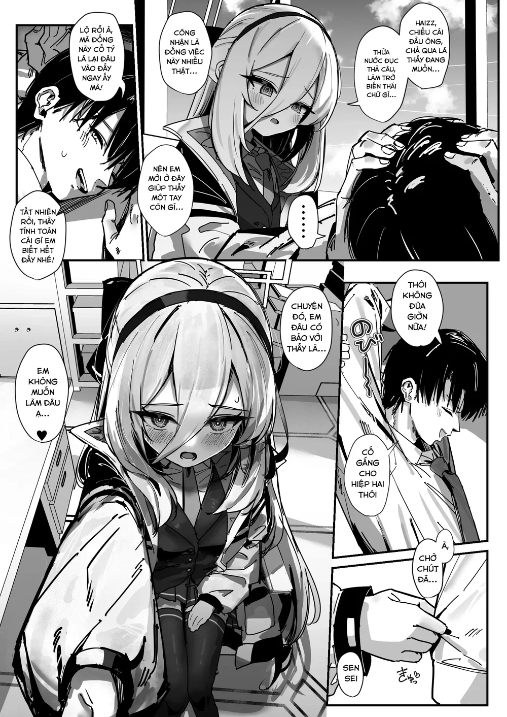Cái gì, làm tình với thầy á, Tuyệt đối không ba... - Chap 3 - 5