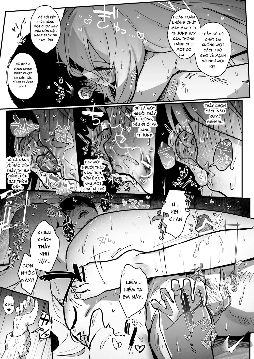 Cái gì, làm tình với thầy á, Tuyệt đối không ba... - Chap 3 - 61