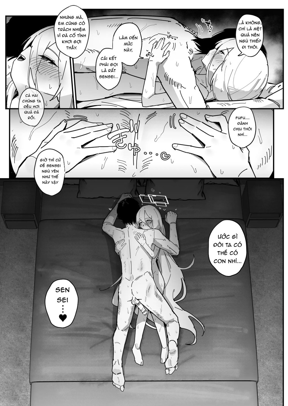 Cái gì, làm tình với thầy á, Tuyệt đối không ba... - Chap 3 - 71