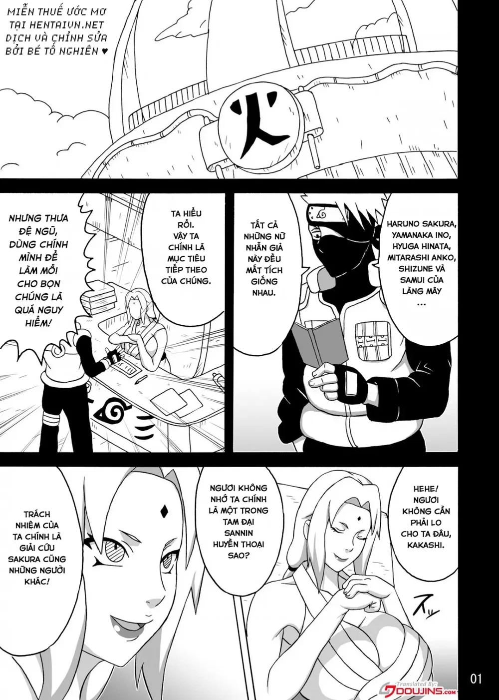 tsunade trong ngục tù dâm tà - chương 5 - 2
