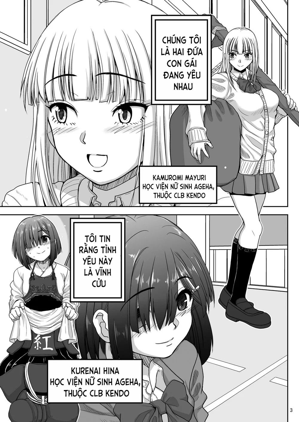 Đôi Yuri Khuất Phục Trước Con Cặc - Chap 1 - 3