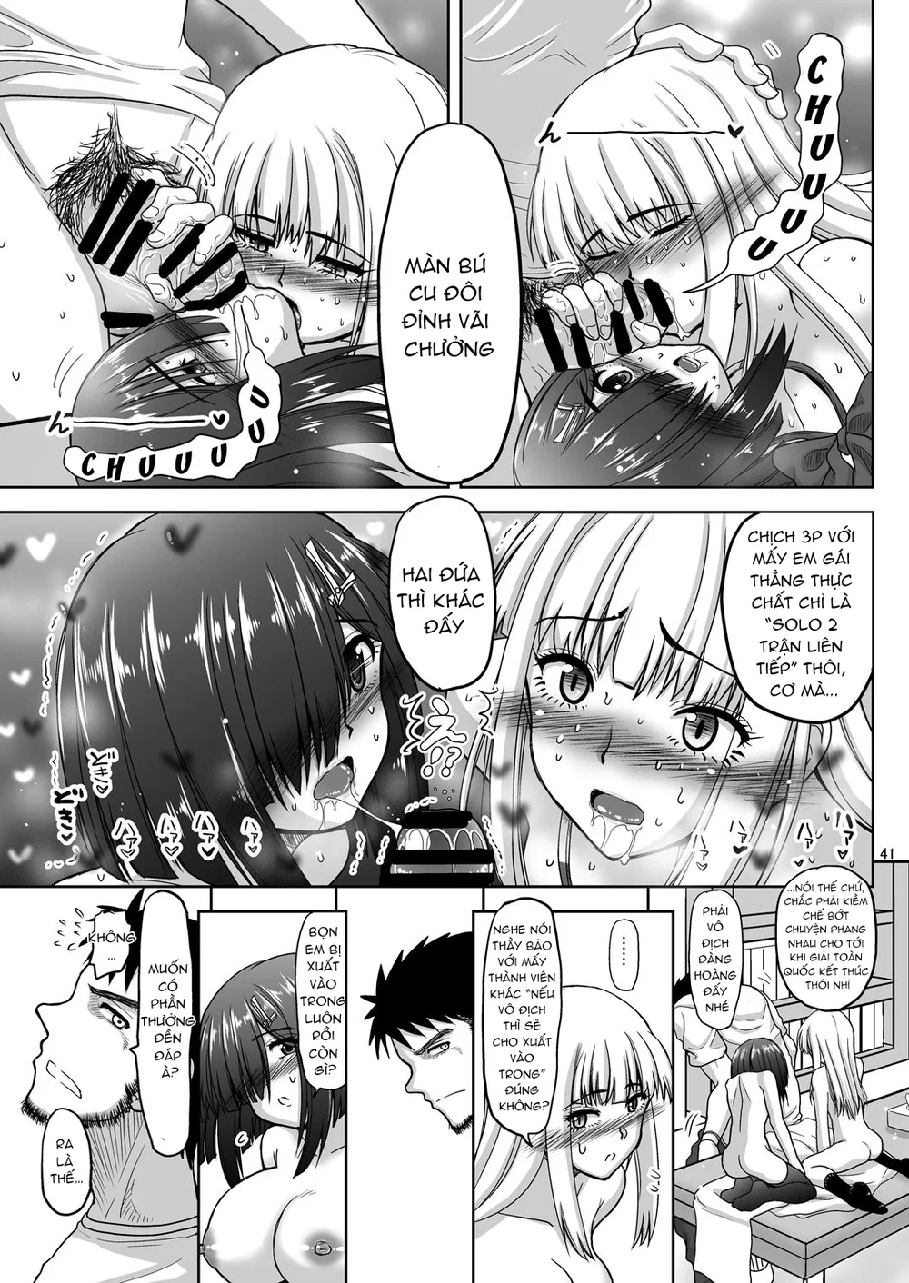 Đôi Yuri Khuất Phục Trước Con Cặc - Chap 1 - 41