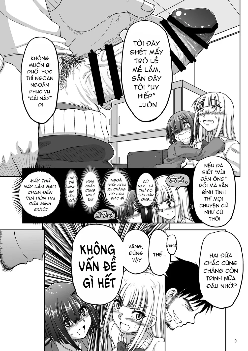 Đôi Yuri Khuất Phục Trước Con Cặc - Chap 1 - 9