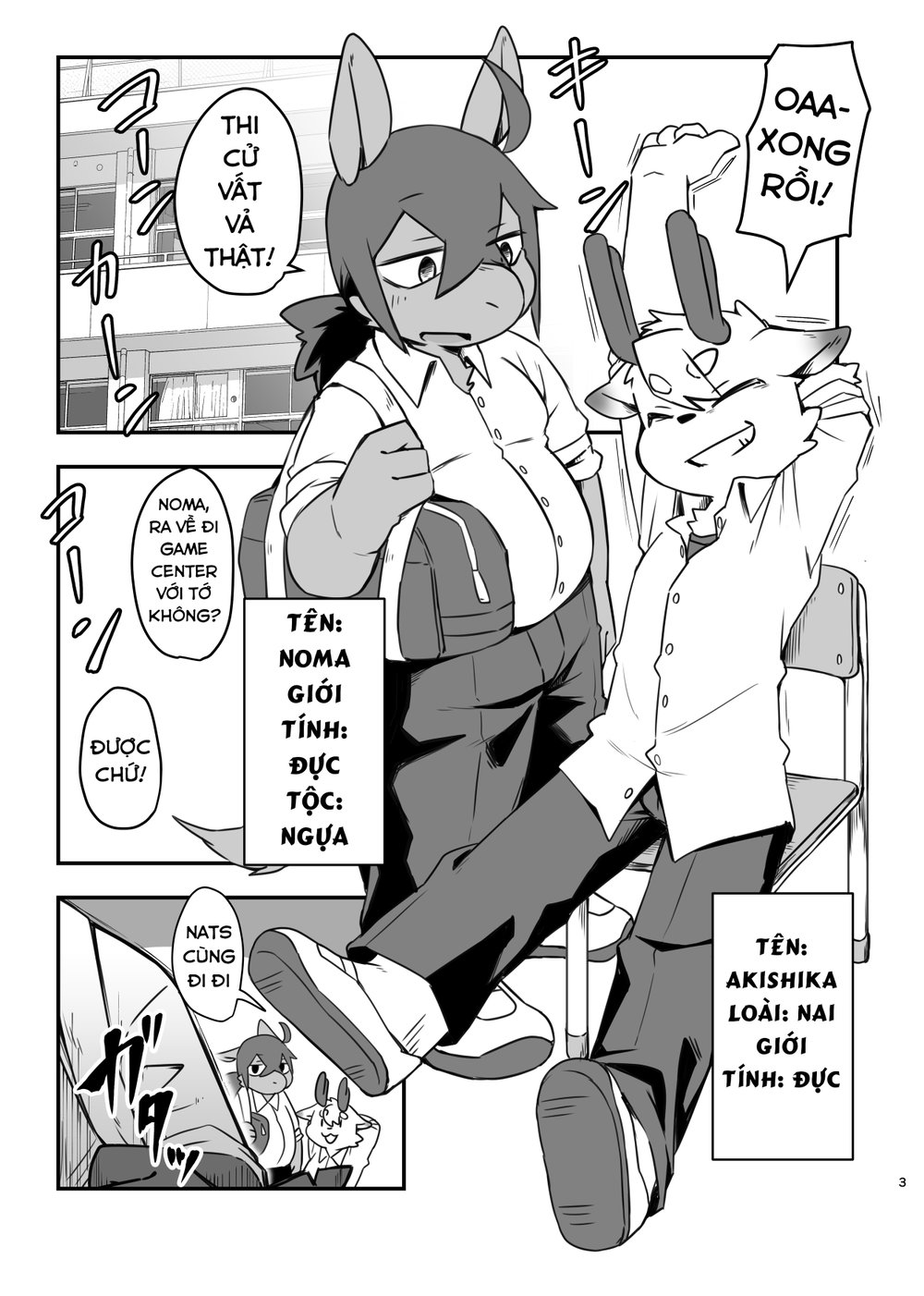 Hai Đứa Ngốc Ngựa Và Nai 2 - Chap 1 - 3