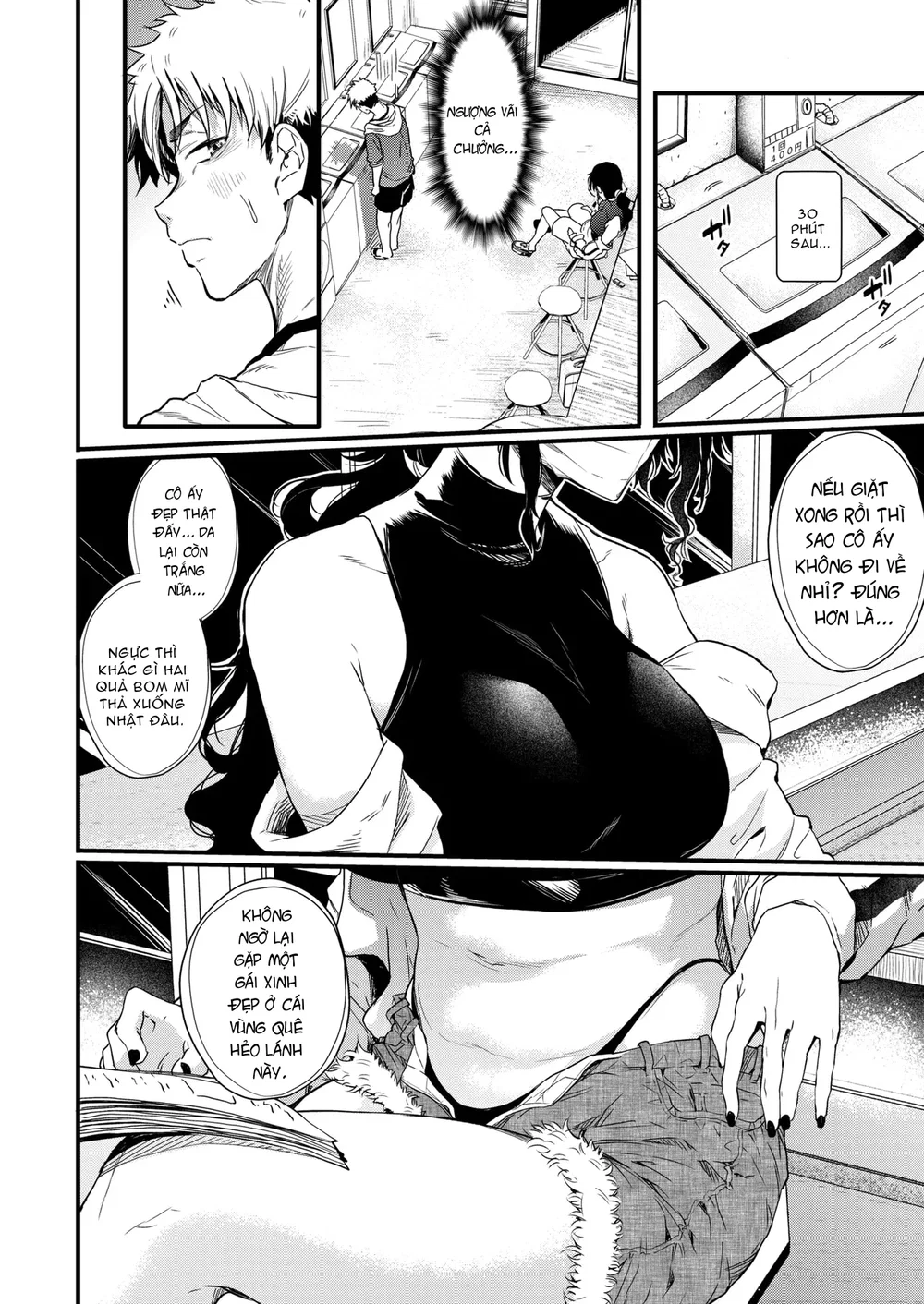 chị gái ở tiệm giặt - Chap 1 - 4