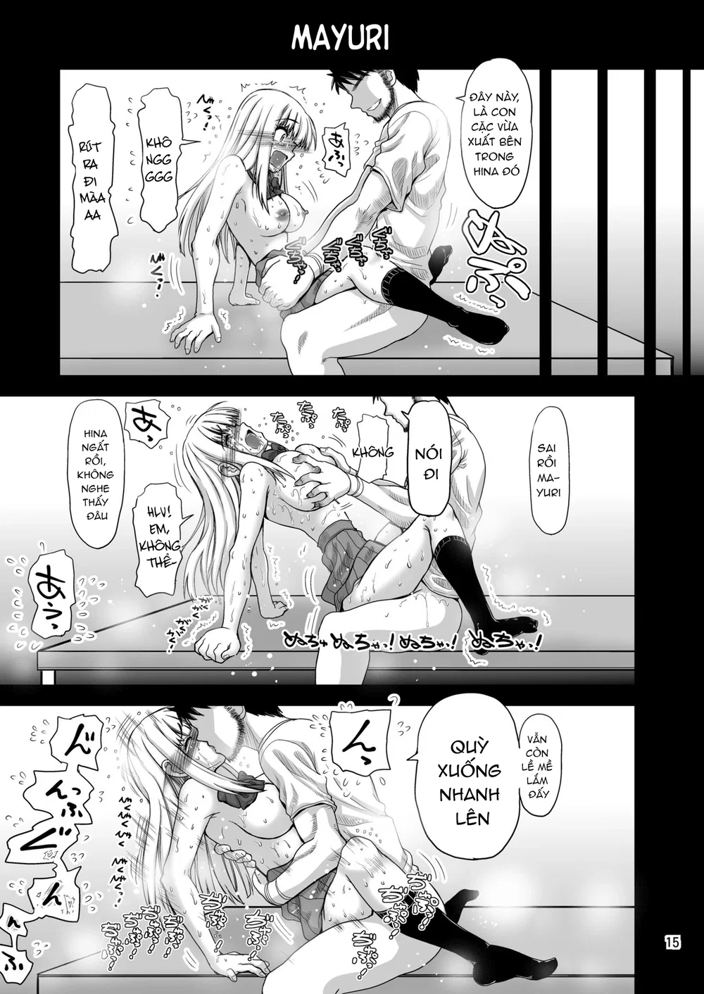 Đôi Yuri Khuất Phục Trước Con Cặc - Chap 2 - 15
