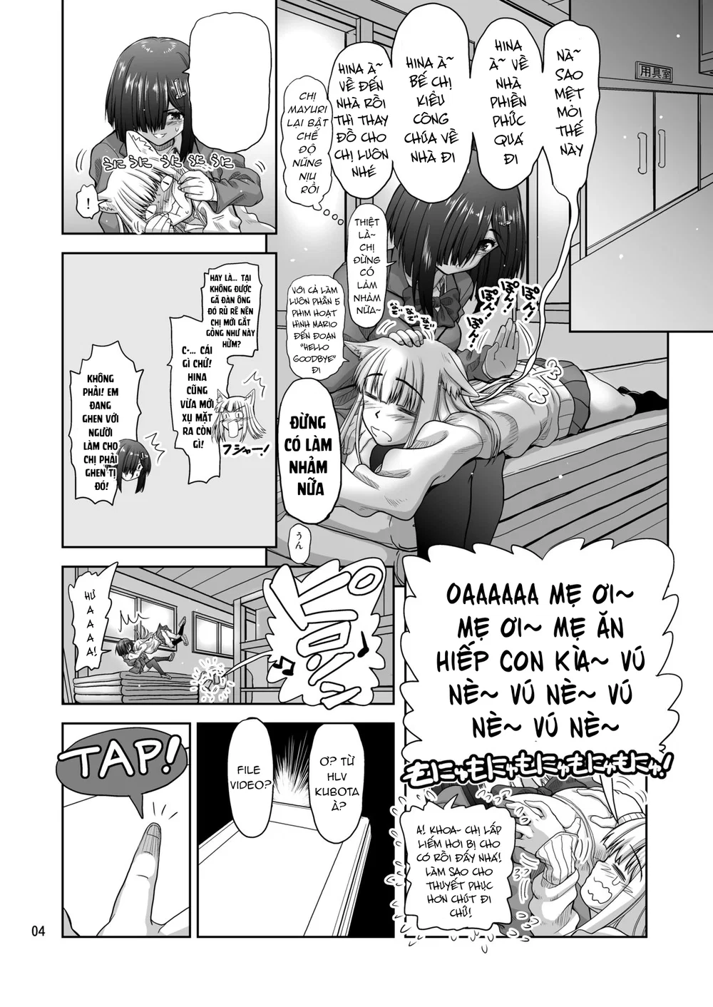 Đôi Yuri Khuất Phục Trước Con Cặc - Chap 2 - 4