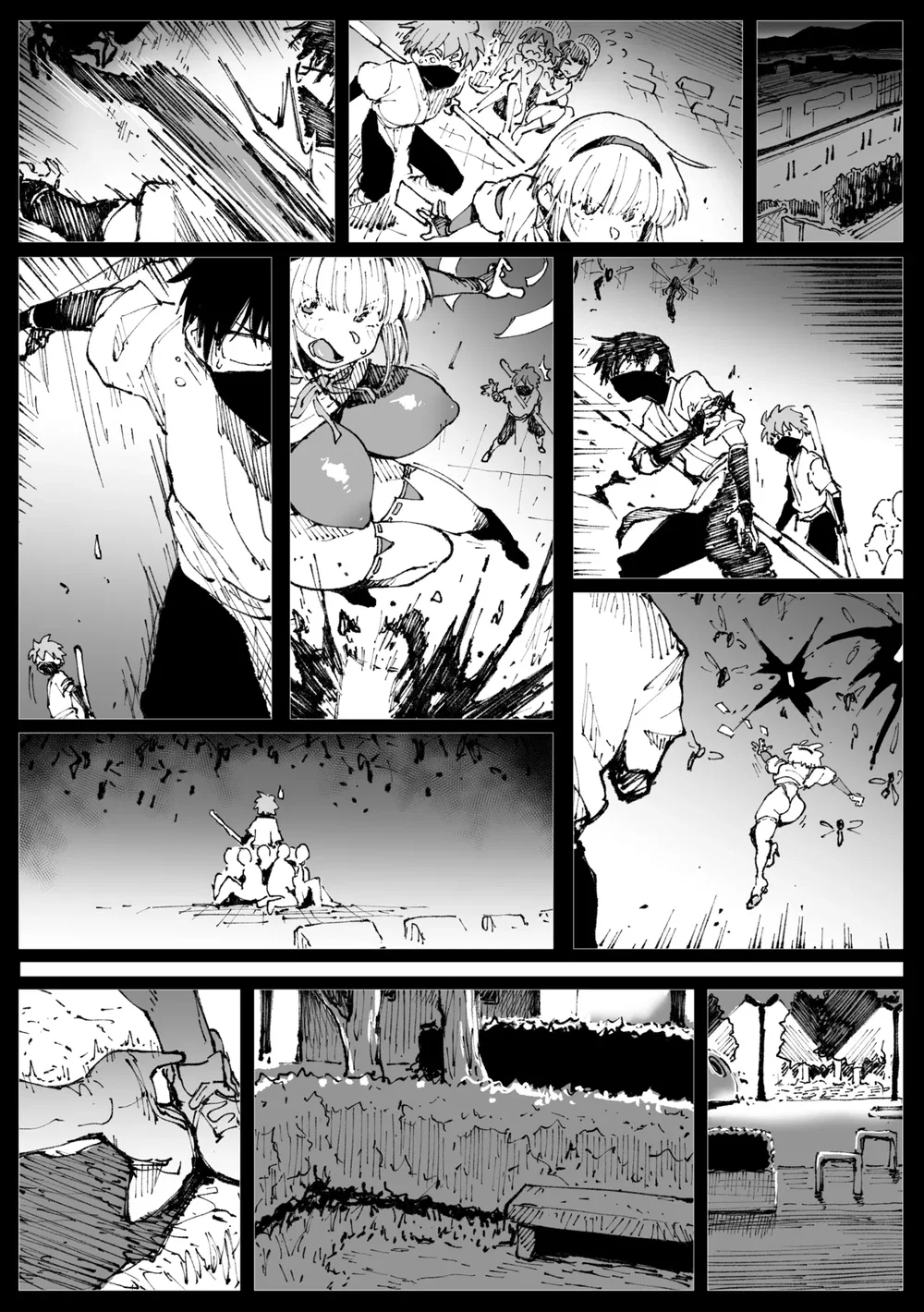Trận đấu 6 hiệp của Tsubaki - Chap 4 - 16