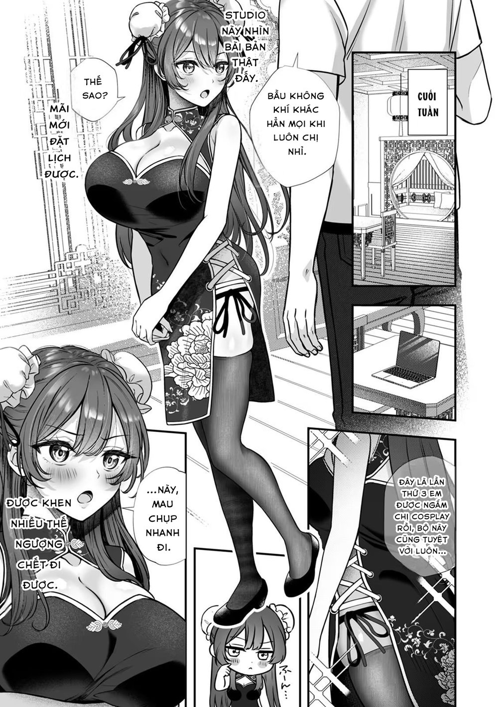 CosBare -Takabisha na Kyonyuu Joushi no [Goshuj... - Chap 4 - 5