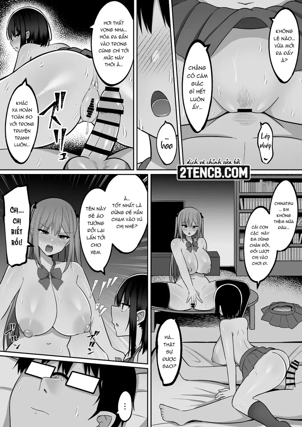 Cho hai em gái kế mượn cu - Chap 1 - 28