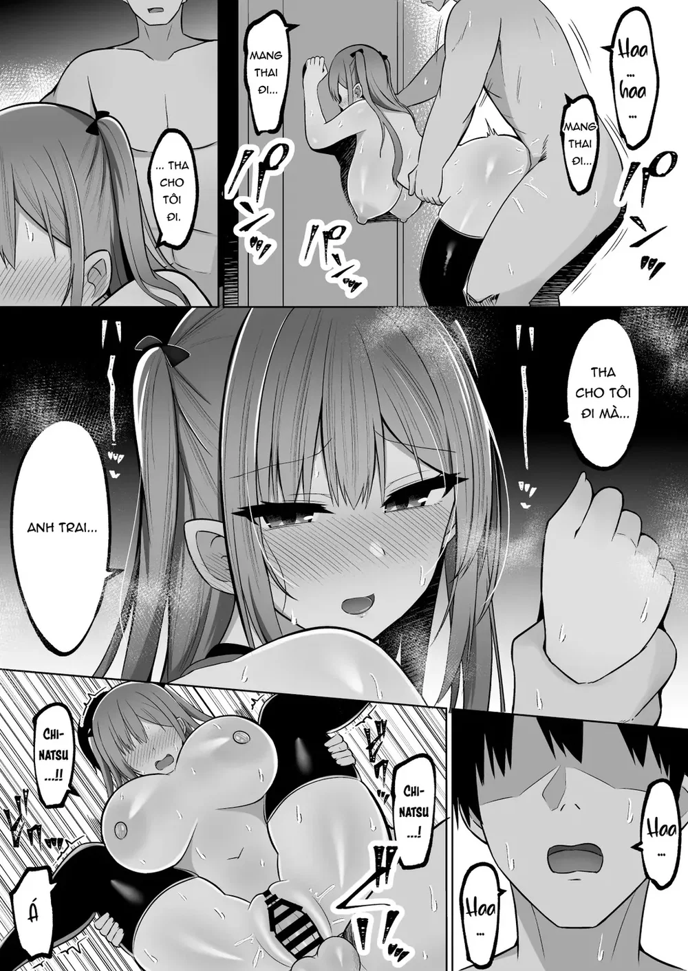 Cho hai em gái kế mượn cu - Chap 1 - 37