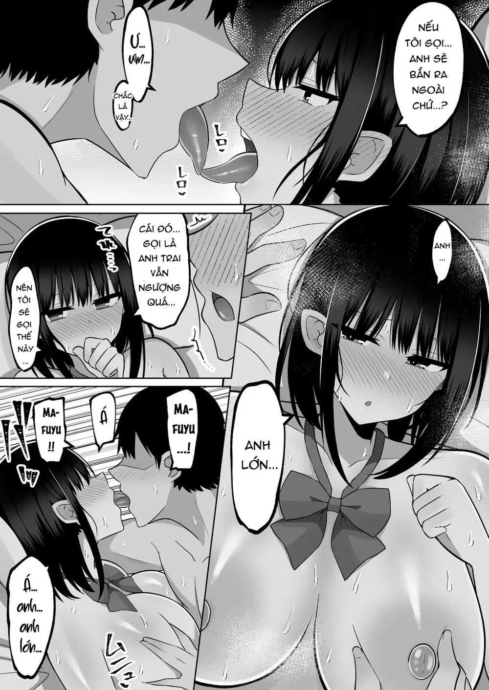 Cho hai em gái kế mượn cu - Chap 1 - 43