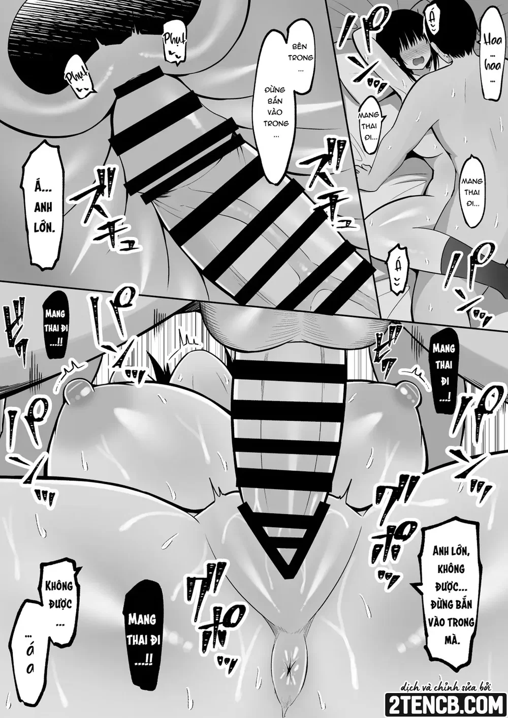 Cho hai em gái kế mượn cu - Chap 1 - 44
