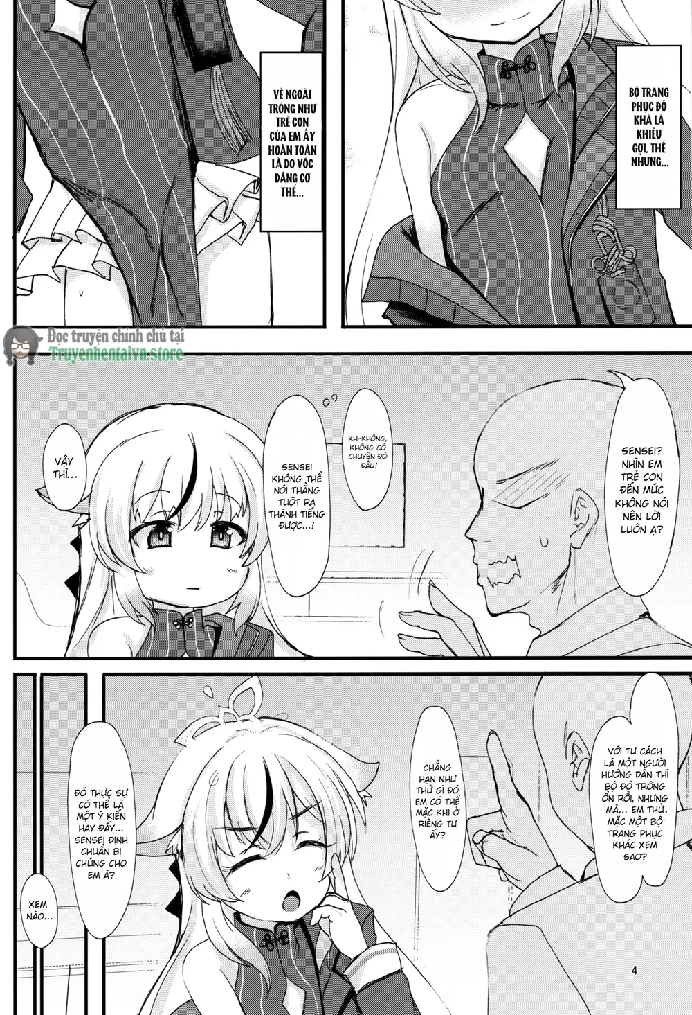 Kokona-chan no Shiyou-kan wa Manten (Blue Archive) - Chap 1 - 4