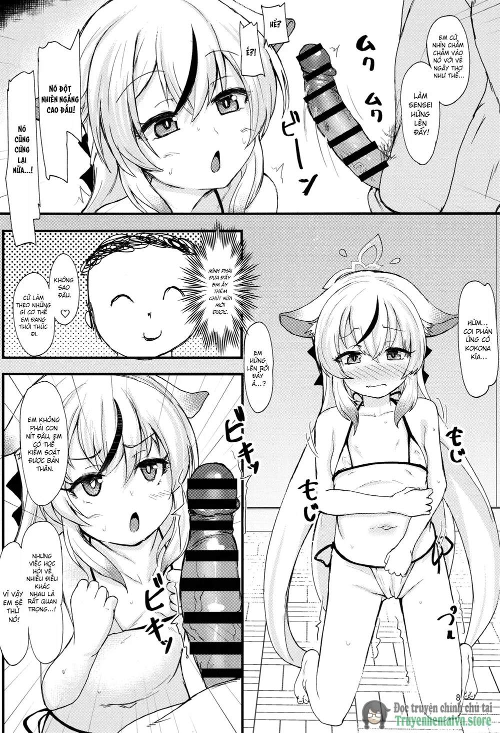 Kokona-chan no Shiyou-kan wa Manten (Blue Archive) - Chap 1 - 8