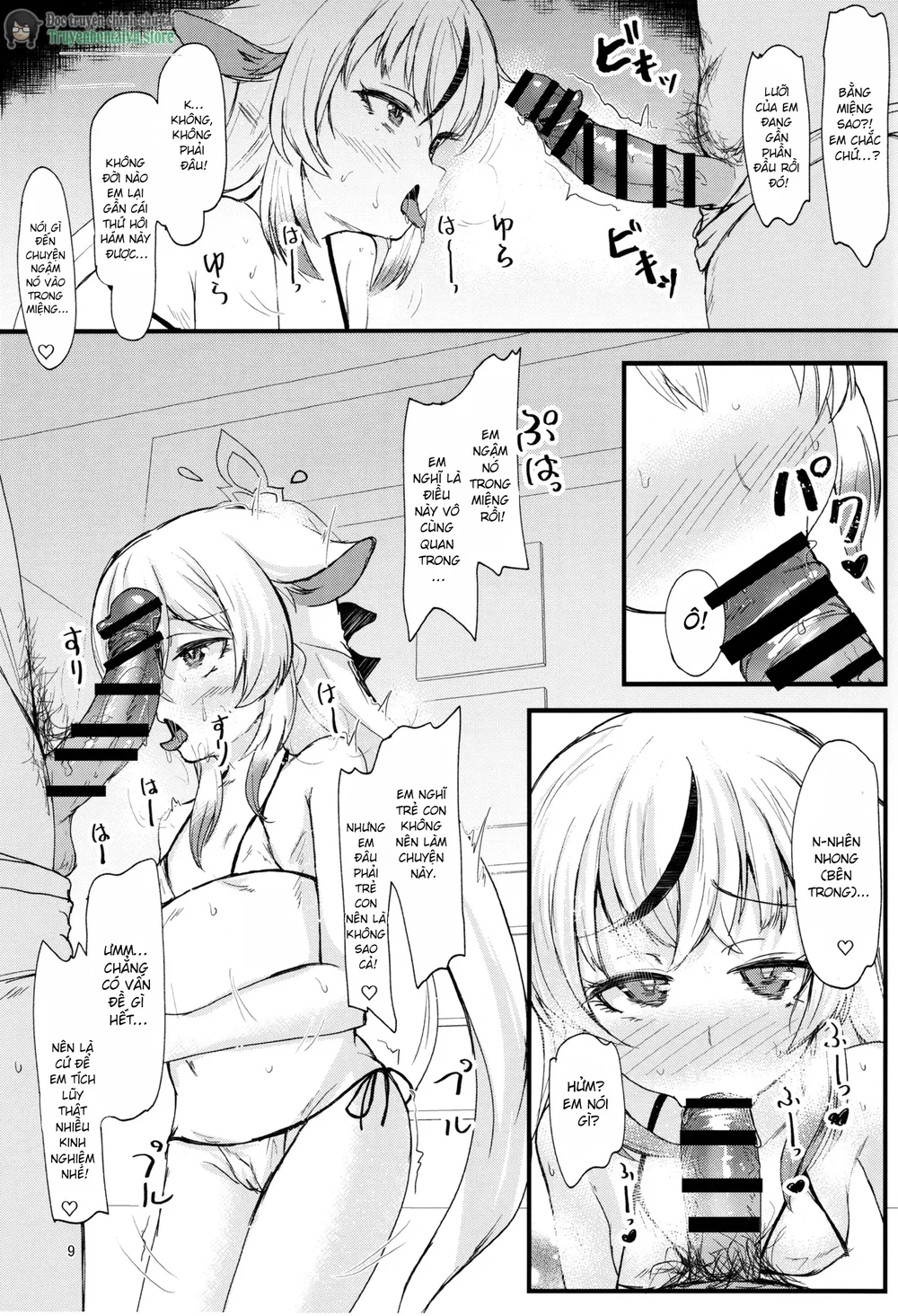 Kokona-chan no Shiyou-kan wa Manten (Blue Archive) - Chap 1 - 9