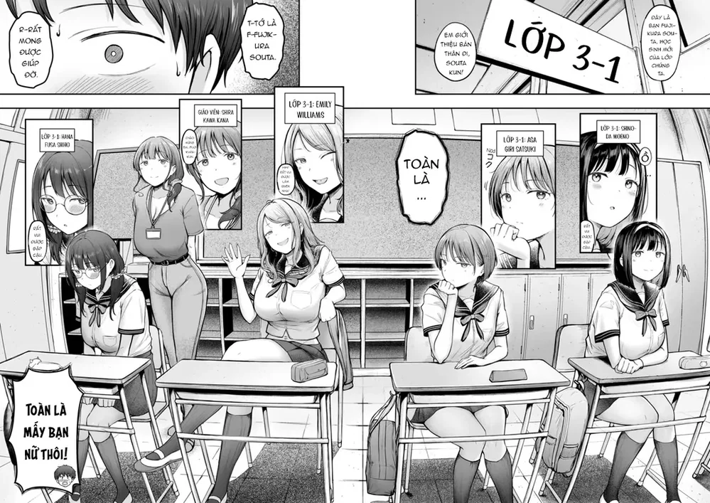 Bị chuyển về trường quê đầy gái - Chap 1 - 4