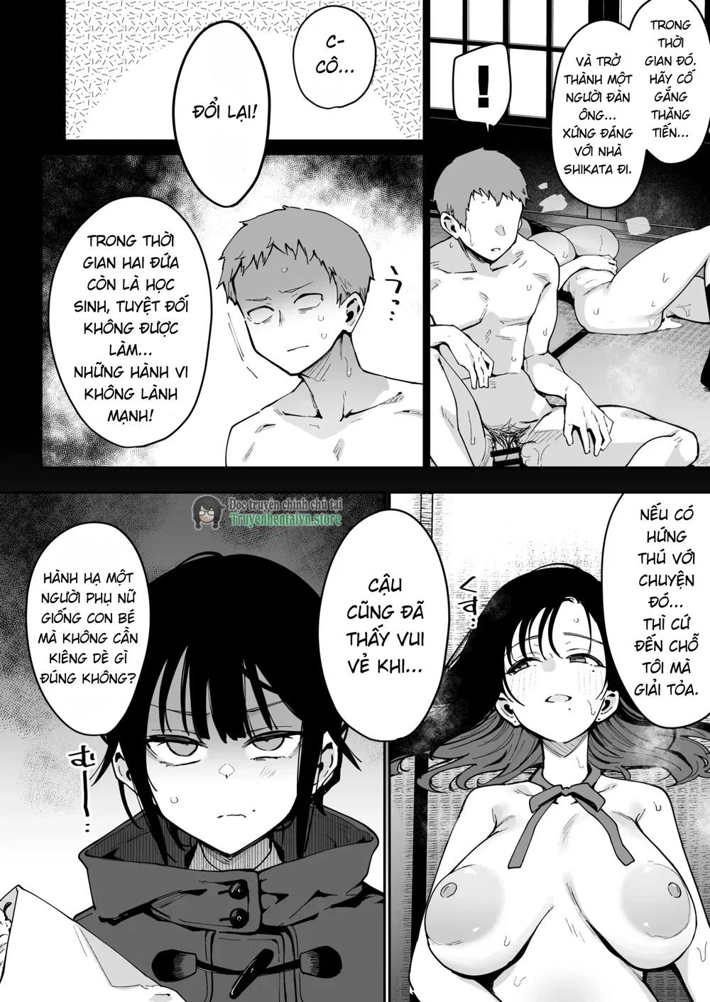 Ore ga Kanojo no Nagachichi Ikezu Mama ni Seihe... - Chap 1 - 34