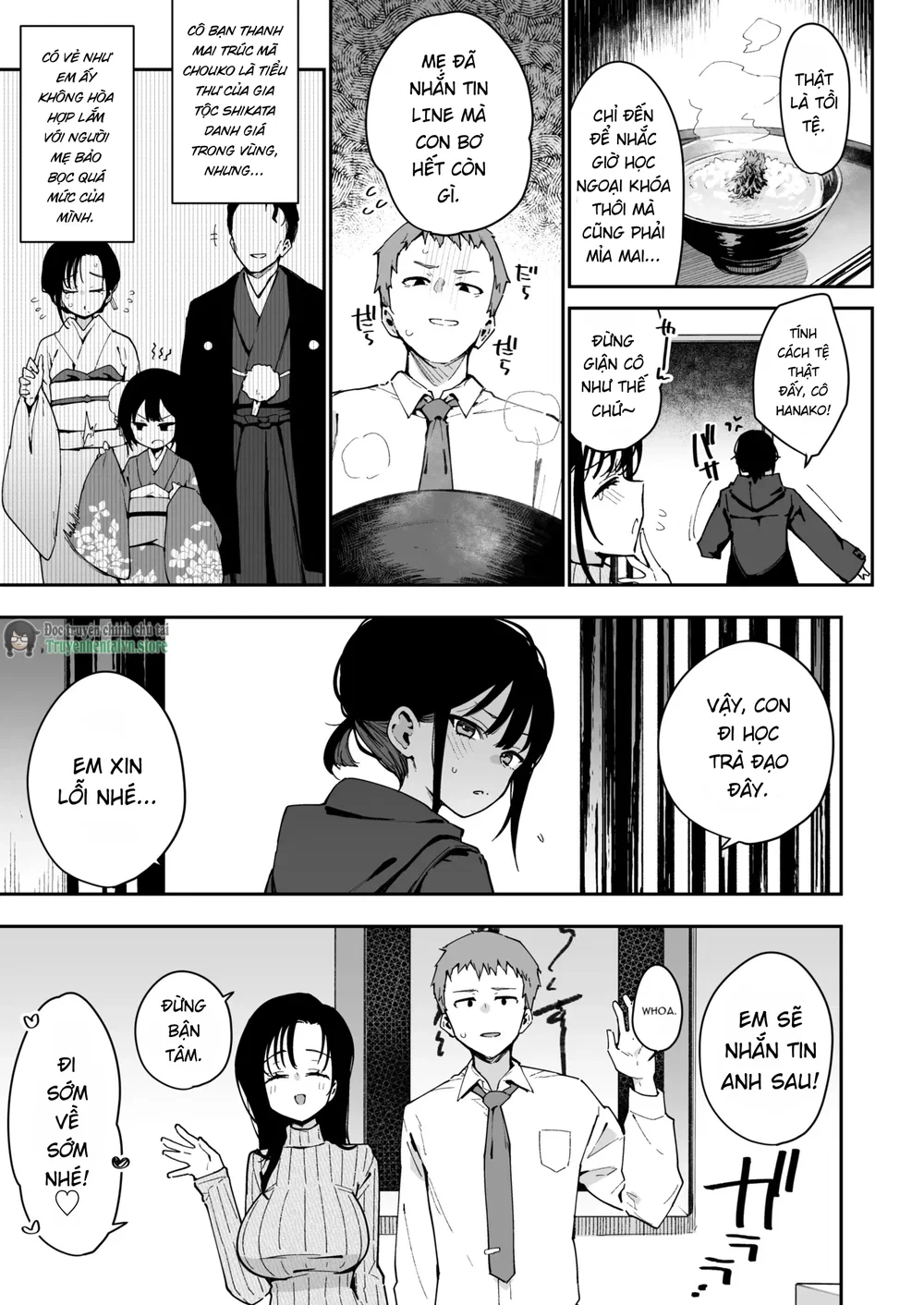Ore ga Kanojo no Nagachichi Ikezu Mama ni Seihe... - Chap 1 - 5