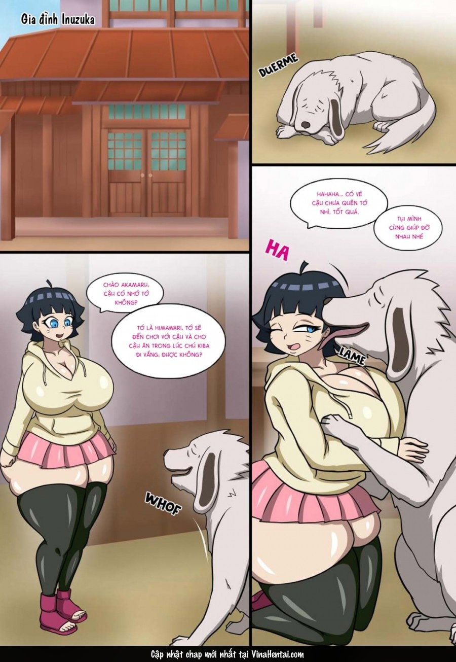 Himawari x Akamaru - One shot - 4